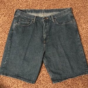 Men's Wrangler Relaxed Fit Denim Shorts Size 38